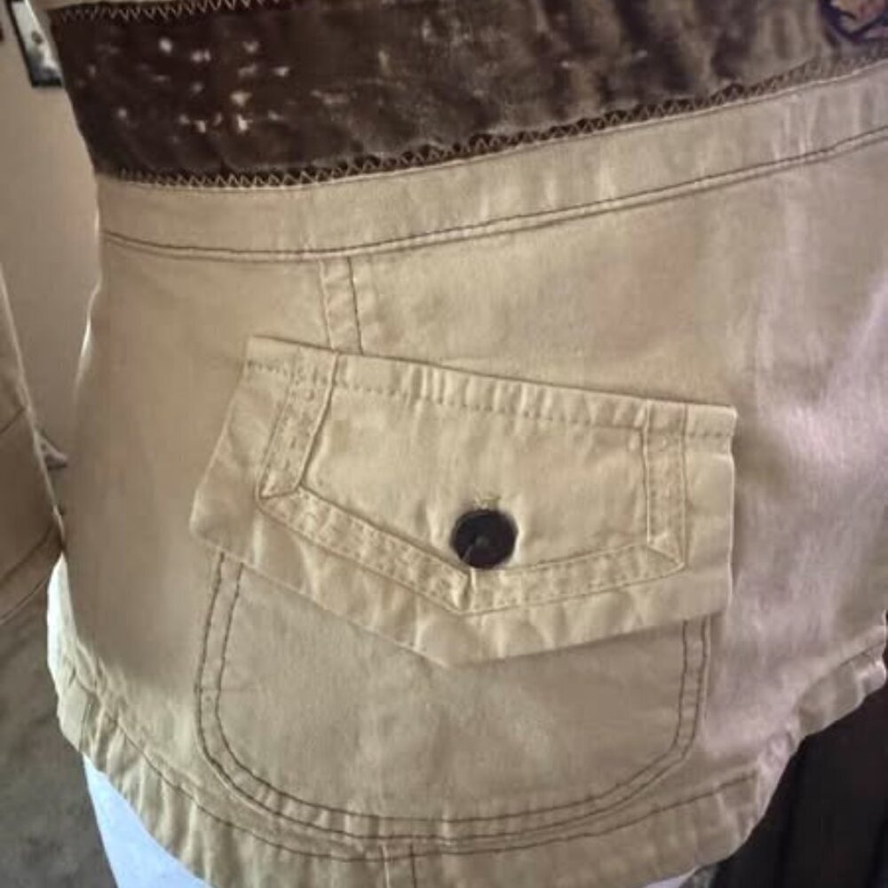 TAN/BROWN JACKET - Picture 6 of 7